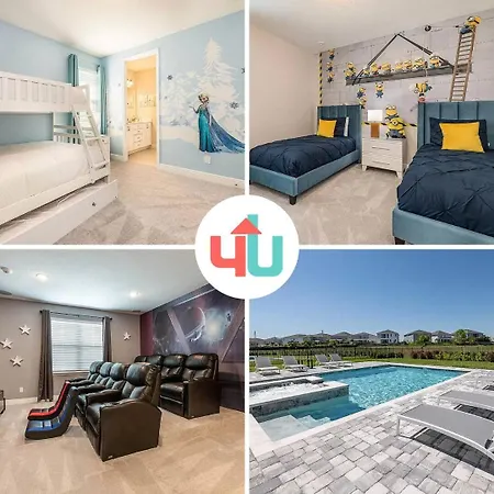 224 - Wonderful 8 Bedroom House W Pool Jacuzzi